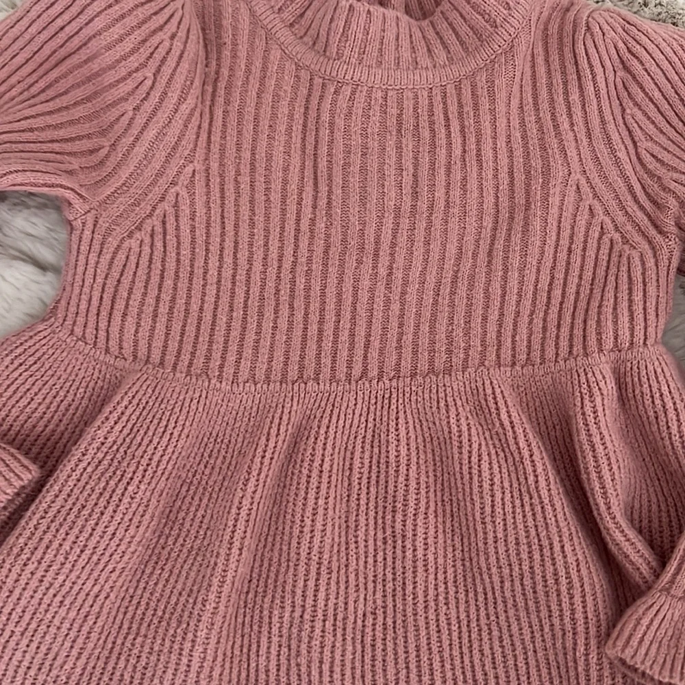 Baby Gap 12-18mos. Pink sweater dress
